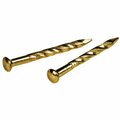 Hillman Nail Trim Brass Pltd 1-1/4 In 122537